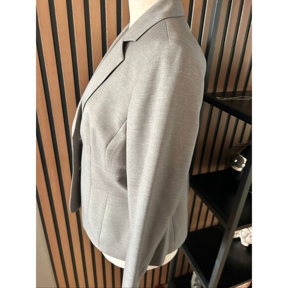 Kasper NWT gray blazer work blazer size 6P work attire office wear - Picture 3 of 7